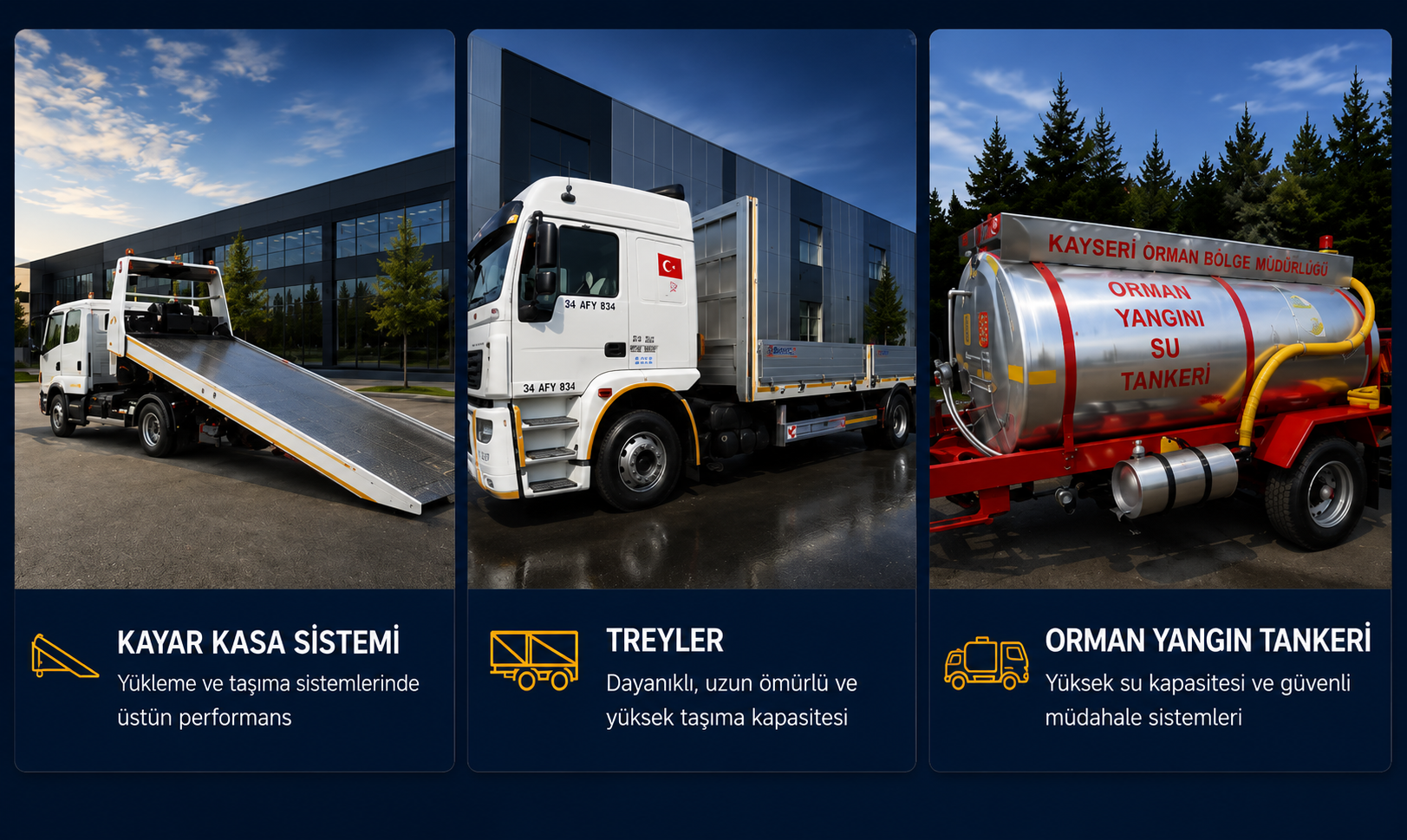 Araç Üstyapı ve Mobil Sistem Çözümleri